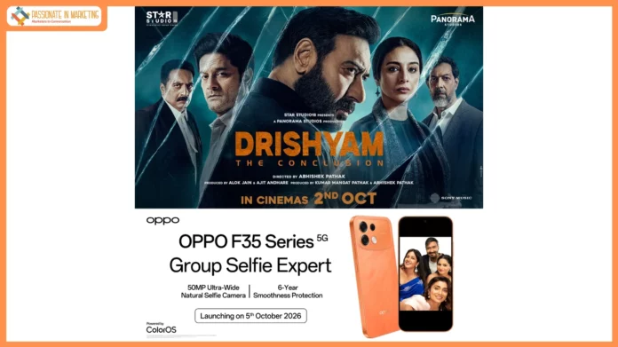 OPPO F35 Series 5G Partners with ‘Drishyam The Conclusion’ to Celebrate the Moments, Memories and Mysteries That Keep Families Together