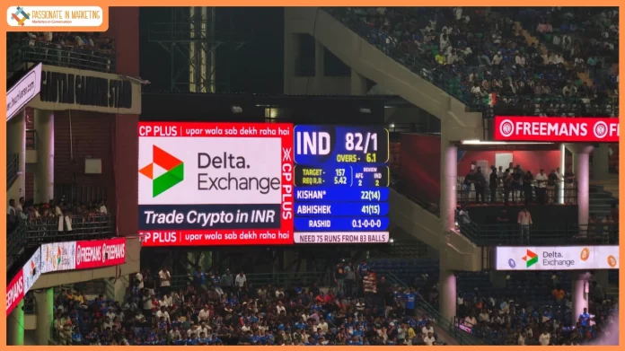 Delta Exchange Partners with India–Afghanistan T20I Series as Global Sponsor, Strengthens Cricket-Led Brand Engagement