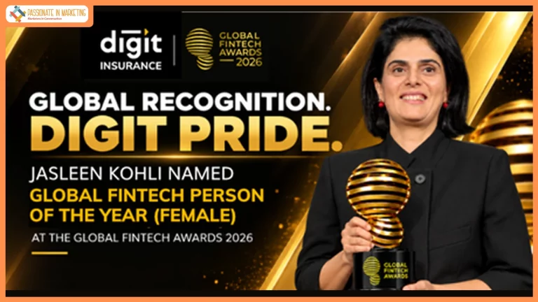 Digit Insurance’s MD & CEO Jasleen Kohli named Global Fintech Person of the Year – Female at the Global Fintech Awards 2026