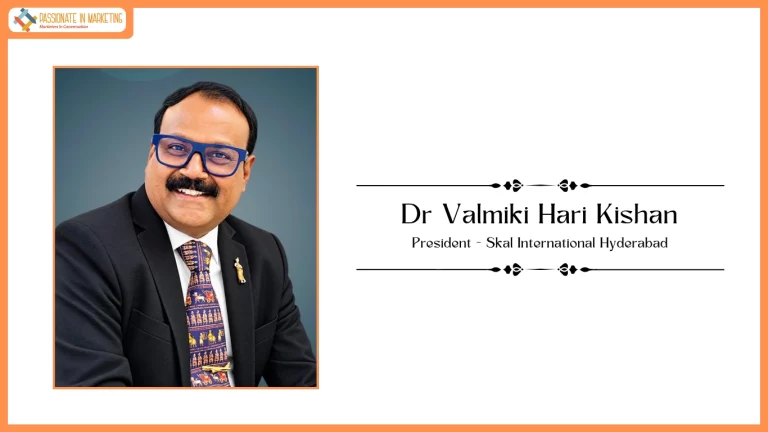 Dr Valmiki Hari Kishan elected President of Skal International Hyderabad Chapter