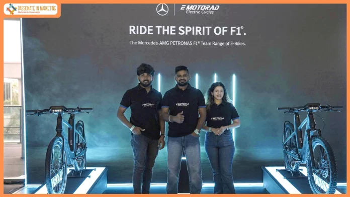 EMotorad brings Mercedes-AMG PETRONAS Official E-bike Range to India