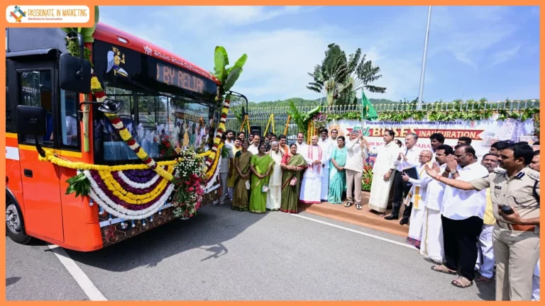 Reliance Foundation Presents 25 Electric Buses to TTD