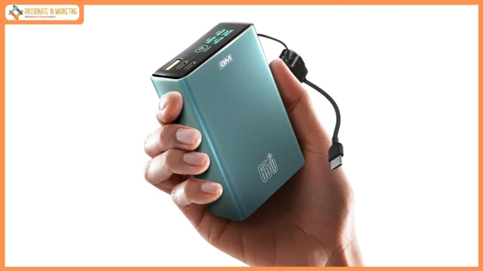 GM Modular Expands Its Power Solutions Portfolio with the Launch of G+ DisplayPulse 65W 20,000mAh Power Bank