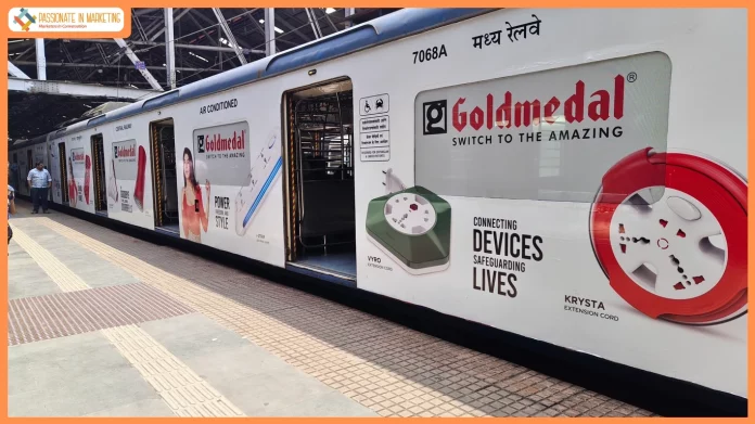 Goldmedal Electricals Leverages Mumbai’s Transit Systems to Strengthen Brand Connect