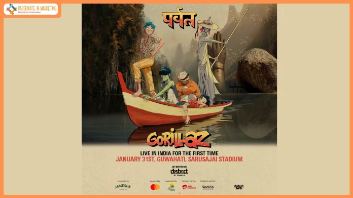 Gorillaz Add Guwahati as Third Stop on Debut India Tour