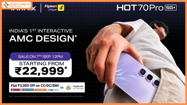 Infinix HOT 70 Pro Launched with India's first Interactive Active Matrix Cube & Dynamic Shine Design