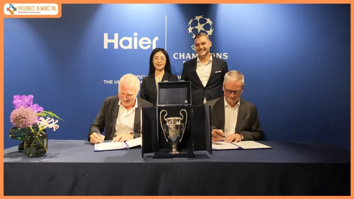 Haier Announces Global Partnership with UEFA Champions League