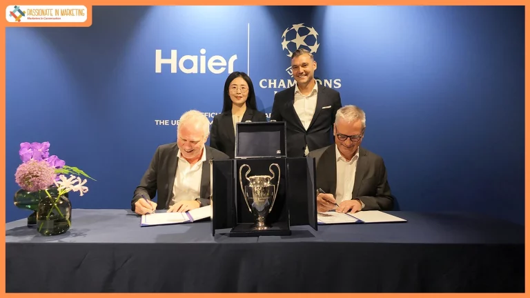 Haier Announces Global Partnership with UEFA Champions League