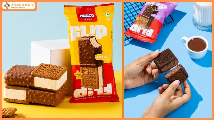 Hocco Introduces FLIP, a Half Sandwich, Half Candy Ice Cream Treat