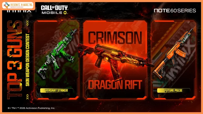 Infinix and Call of Duty®: Mobile Unveil Community‑Voted “Crimson Dragon Rift” Weapon Skin for NOTE 60 Series Collaboration