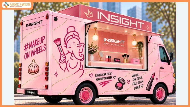 Insight Cosmetics Brings #MakeupOnWheels Campaign to Mumbai’s Ganpati Celebrations