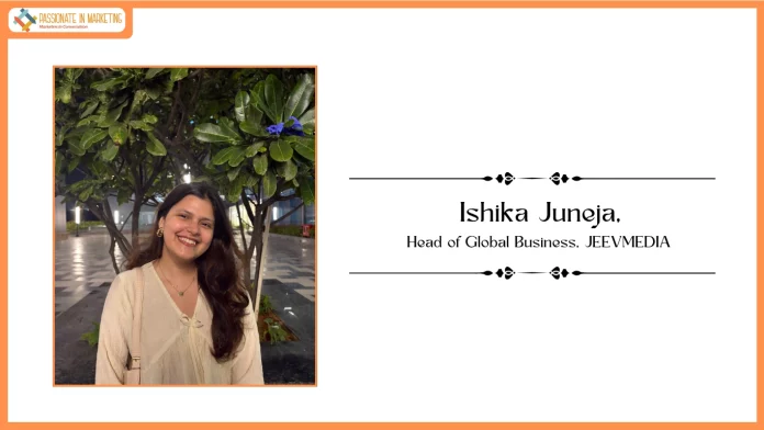 JEEVMEDIA Appoints Ishika Juneja as Head of Global Business to Accelerate International Expansion