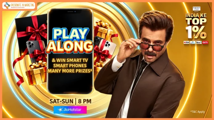 JioHotstar Introduces Play Along for the First Time Ever with Anil Kapoor’s India Ke Top 1%; Viewers Can Win Smartphones and Smart TVs from Home