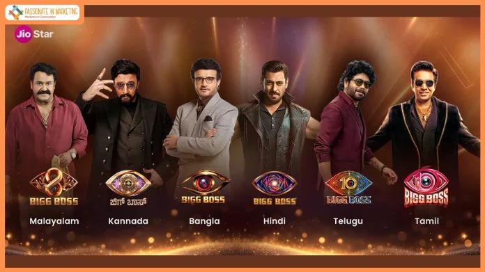 JioStar’s Bigg Boss Franchise Powers into the Festive Season with Over 95 Marquee Sponsors Across Six Languages