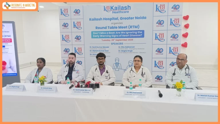 Kailash Hospital, Greater Noida, Hosts Round Table Meet on Recognising Early Warning Signs of Heart Disease