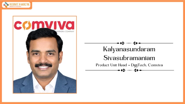 Comviva announces Kalyanasundaram Sivasubramaniam to lead the DigiTech Business, Accelerating Platform-Led Growth and AI Transformation