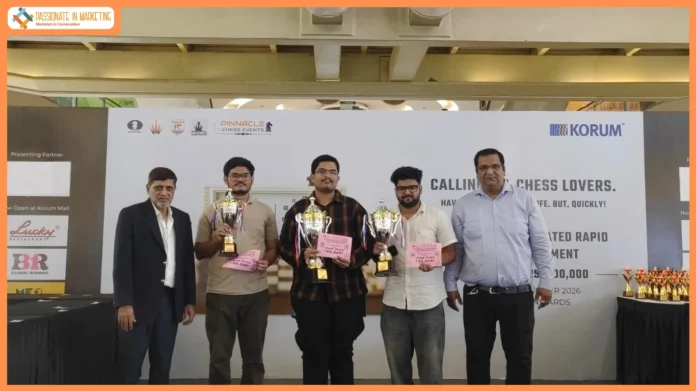 Korum Mall Hosts 5th Pinnacle FIDE Rated Rapid Chess Tournament, Draws 428 Participants from Across India