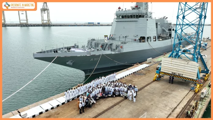 L&T Delivers Multi-Purpose Vessel INS Samarthak to Indian Navy