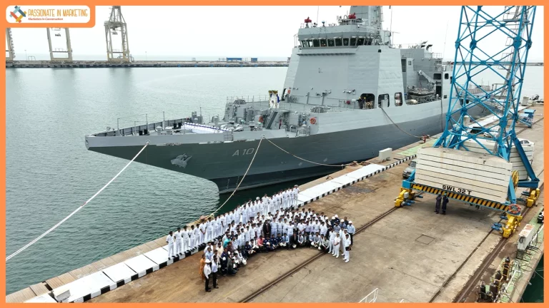 L&T Delivers Multi-Purpose Vessel INS Samarthak to Indian Navy