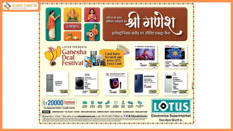 Lotus Electronics Announces Ganesha Deal Festival; Offers Up to ₹20,000 Cashback, Up to 25% Extra Cash and Zero Down Payment