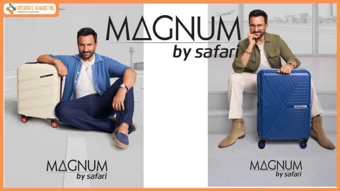 Magnum by Safari Appoints Saif Ali Khan as Brand Ambassador, Marking a New Chapter for the Luggage Brand