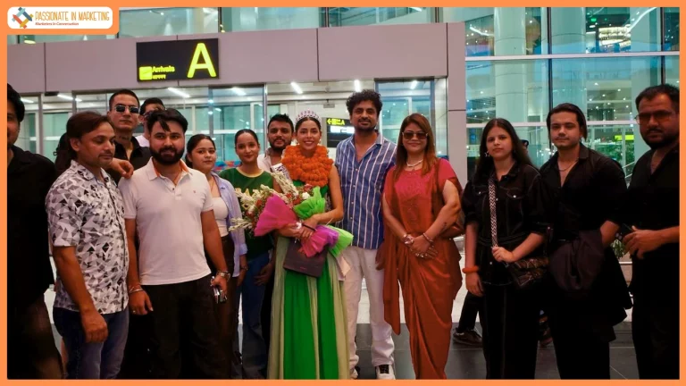 Miss Universe India 2026 Fourth Runner-Up, Receives Warm Welcome in New Delhi