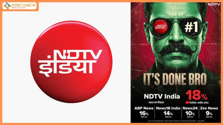 NDTV India Wins August on YouTube, Takes the No. 1 Spot in Databeings Rankings