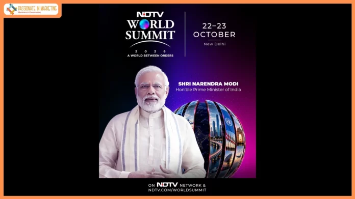 NDTV World Summit 2026 returns to New Delhi on October 22–23 under the theme A World Between Orders.