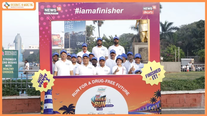 Network18’s ‘Mana Run’ Vizag South Edition Unites Thousands for Fitness & a Drug-Free India