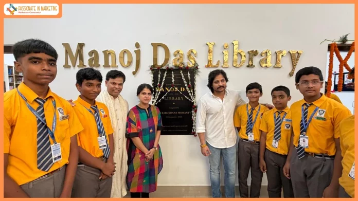 Odia Superstar Babushaan Mohanty Inaugurates Manoj Das Library at Utkal Gaurav International School