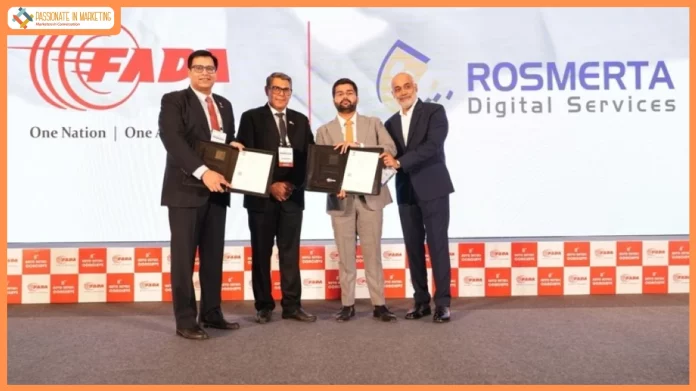 Rosmerta Digital Services and FADA Partner to Make Vehicle Compliance Simpler with Rosmart