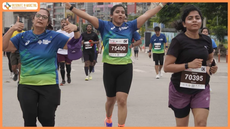 Running meets glamour: Face Glitter becomes the new Race-Day trend