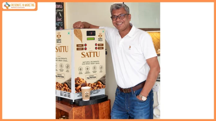 Auric Mills Launches India's First Sattu Vending Machine