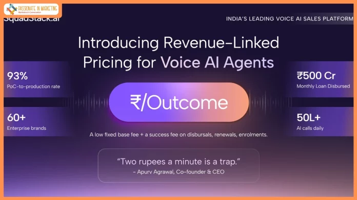 SquadStack.ai Launches Revenue-Linked Pricing Model for Voice AI Sales Agents