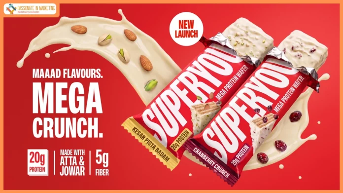 SuperYou's Mega 20g Protein Wafer Gets Two Bold New Flavours, Announced with a Stunt No One's Ever Attempted in India