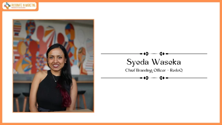 Syeda Waseka, Chief Branding Officer, RedoQ