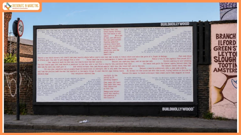 The Broken Britain billboard returns, but this time offering hope for the future