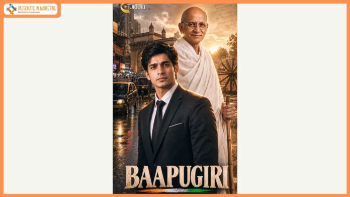 TukTuki launches Baapugiri, a vertical micro-drama series blending corporate revenge, family legacy and Mahatma Gandhi’s principles.