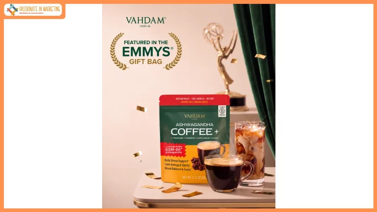 VAHDAM India Returns to the Official 78ᵗʰ Emmys® Gift Bag, Marking Another Global Milestone for the Homegrown Wellness Brand