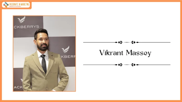 Vikrant Massey Fronts Blackberrys’ AW’26 ‘Winning in Progress’, Spotlighting Ambition, Evolution and the Modern Indian Man