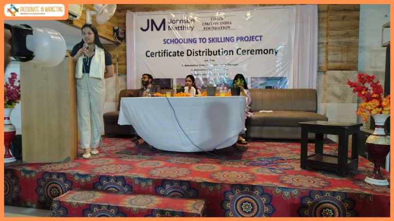 Johnson Matthey, Times Employ India Foundation Equips Underprivileged Youth for Automotive Careers through ‘Schooling to Skilling’