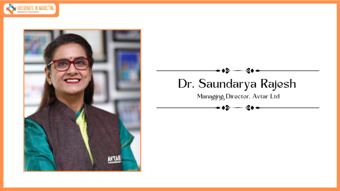 Dr. Saundarya Rajesh, Managing Director, Avtar Ltd