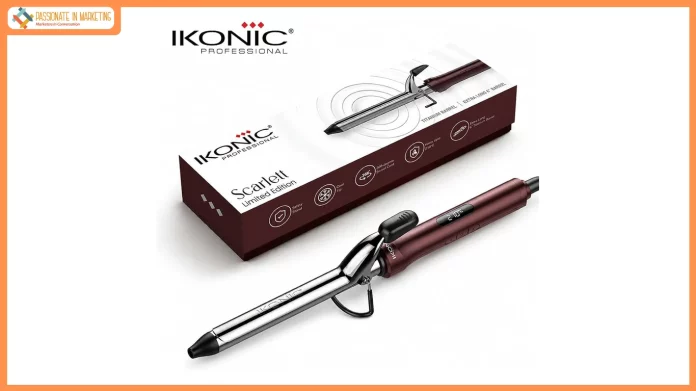 Ikonic Professional Introduces Curling Tong 2.0 – Scarlett Limited Edition for Curls and Waves