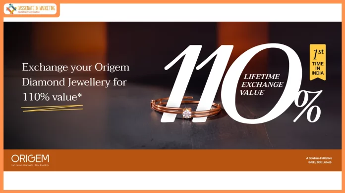 ORIGEM Launches “First-In-India” 110% Lifetime Exchange Value, Disrupts the Lab-Grown Diamond Jewellery Market