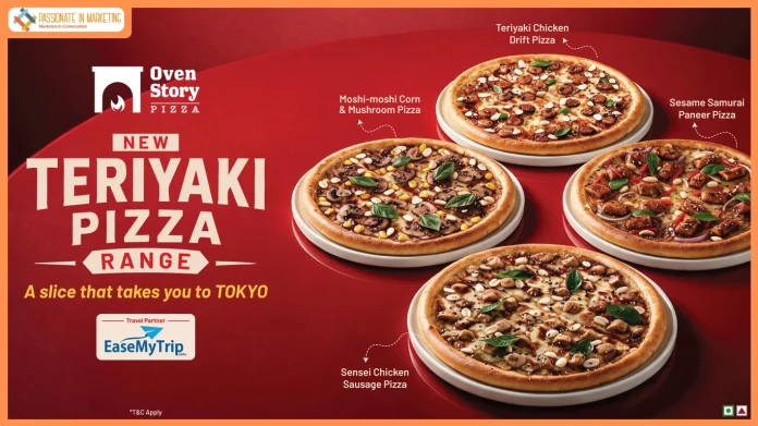 Oven Story Pizza by Rebel Foods partners with EaseMyTrip for 'Teriyaki to Tokyo'