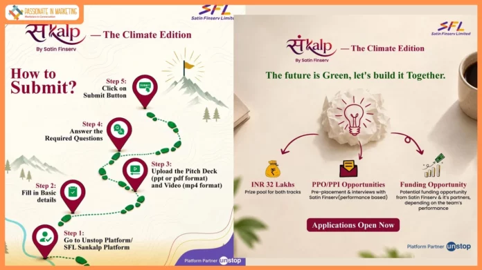 Satin Finserv Initiates ‘Sankalp - The Climate Edition’ to Back India’s Next Generation of Climate Innovators