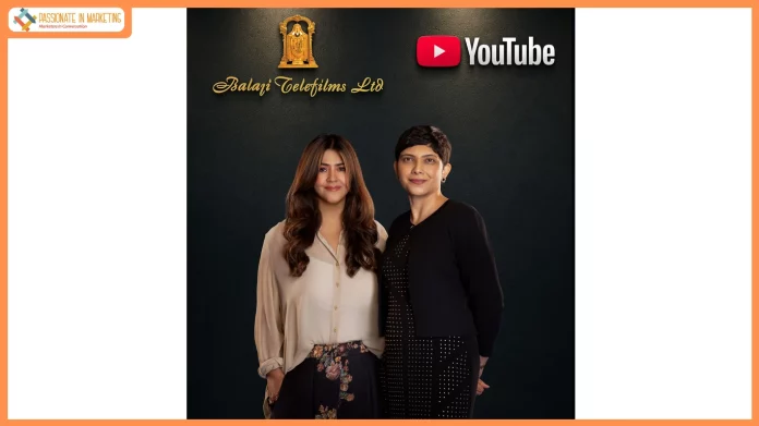 Ekta Kapoor’s Balaji Telefilms Ltd partners with YouTube to launch 5 exclusive premium shows, shaping the next chapter of digital storytelling
