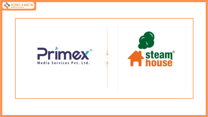 Primex Media Services Secures PR Mandate for Steamhouse India
