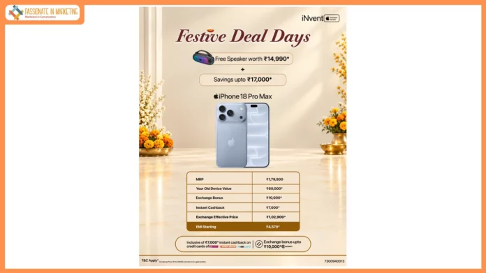 As India gears up for the festive season, iNvent sees upgrade economics reshaping premium tech purchases