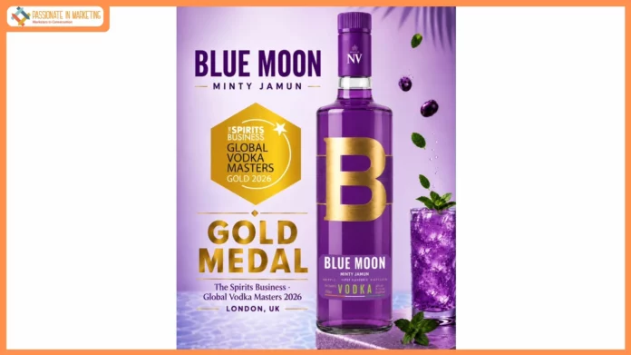 Blue Moon Minty Jamun Wins Gold at The Vodka Masters 2026 in London
